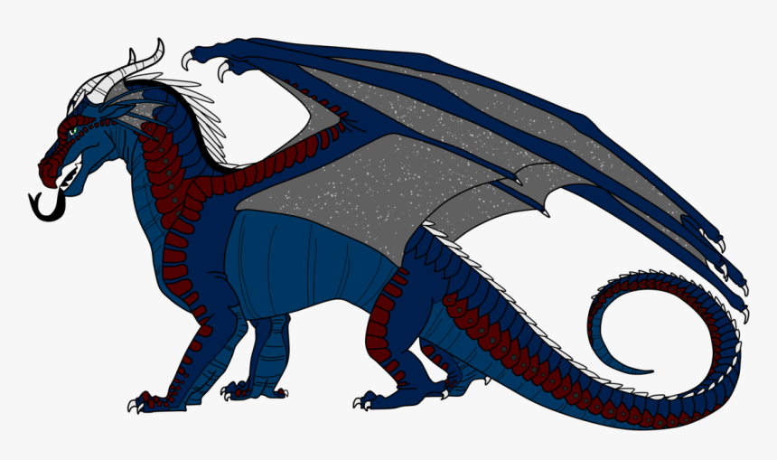 Night/sky/rainwing For Biight By Lunarnightmares981 - Nightwing Colors Wings Of Fire, HD Png Download, Free Download