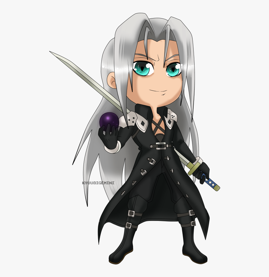 Chibi Sephiroth Png, Transparent Png, Free Download