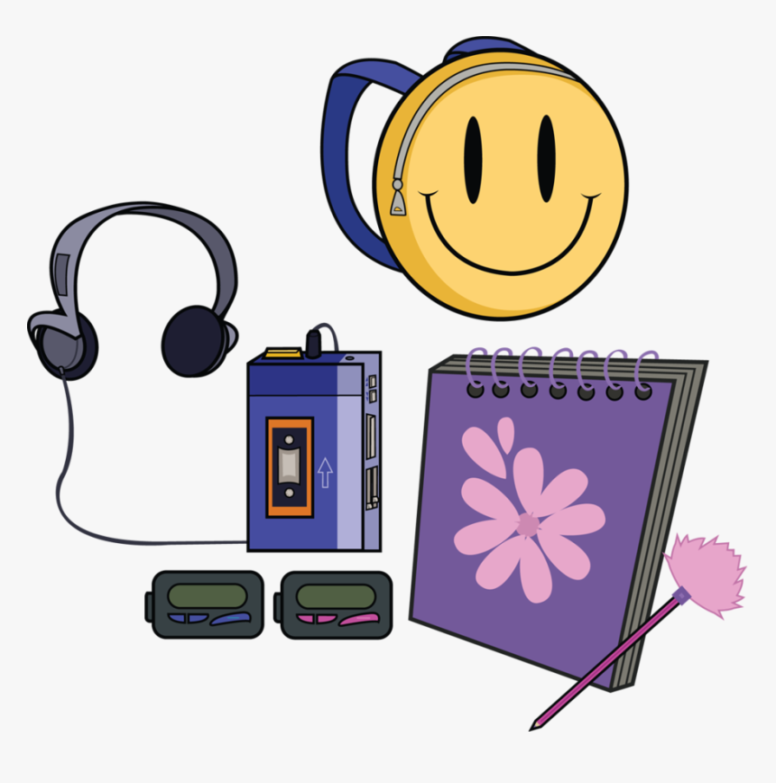 Transparent 90s Clipart - 90s Objects, HD Png Download, Free Download