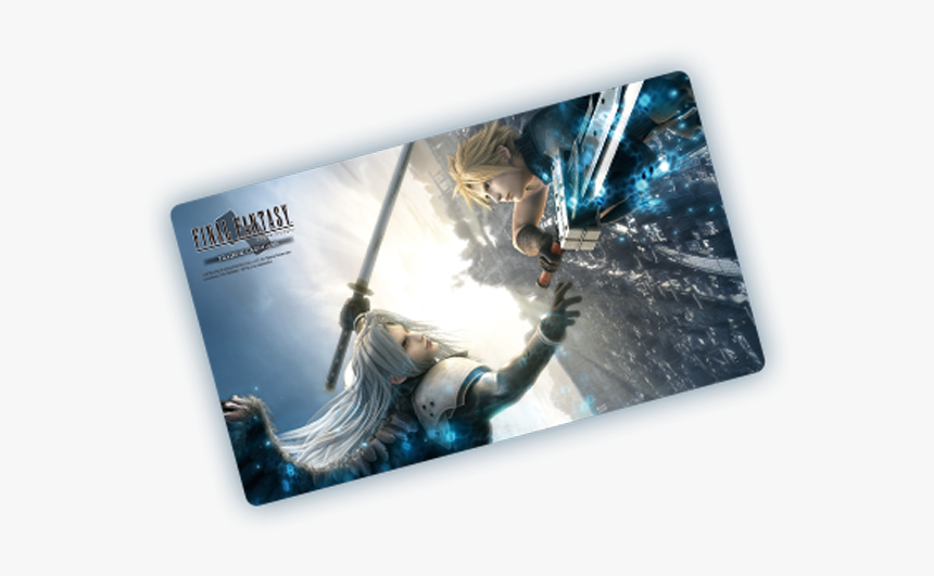 Final Fantasy Tcg Playmat Cloud Sephiroth, HD Png Download, Free Download