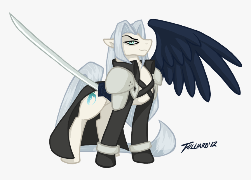 Final Fantasy Vii Crisis Core - Mlp Final Fantasy 7, HD Png Download, Free Download