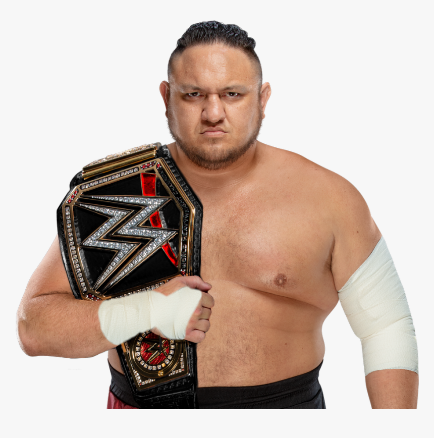 Wwe Samoa Joe Wwe Champion, HD Png Download, Free Download