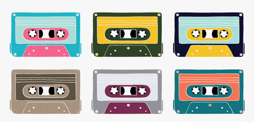 Clip Art Cassette Vector, HD Png Download, Free Download