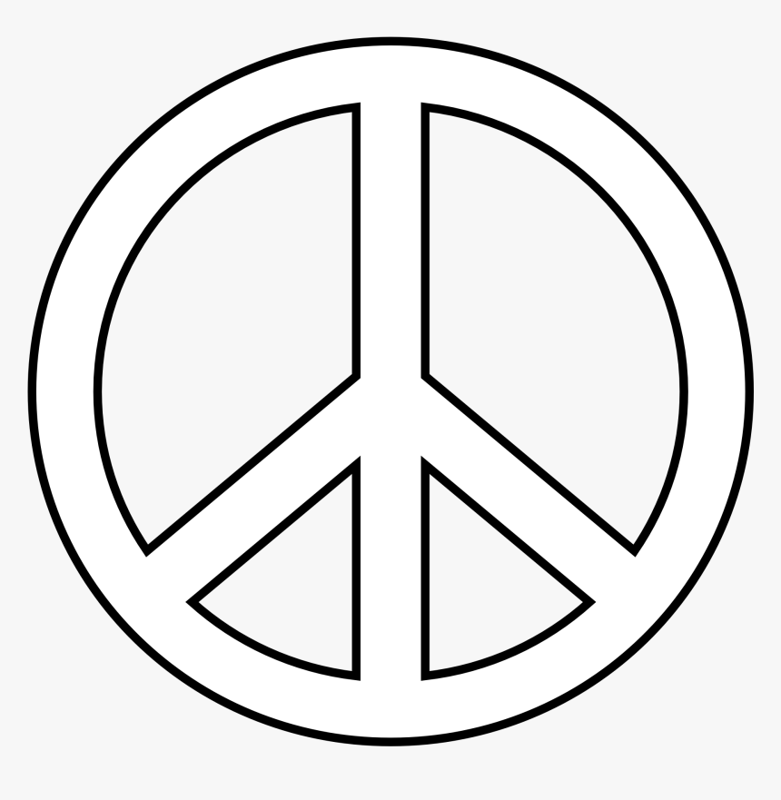 Cartoon Peace Sign Hand - Peace Sign Clip Art, HD Png Download, Free Download