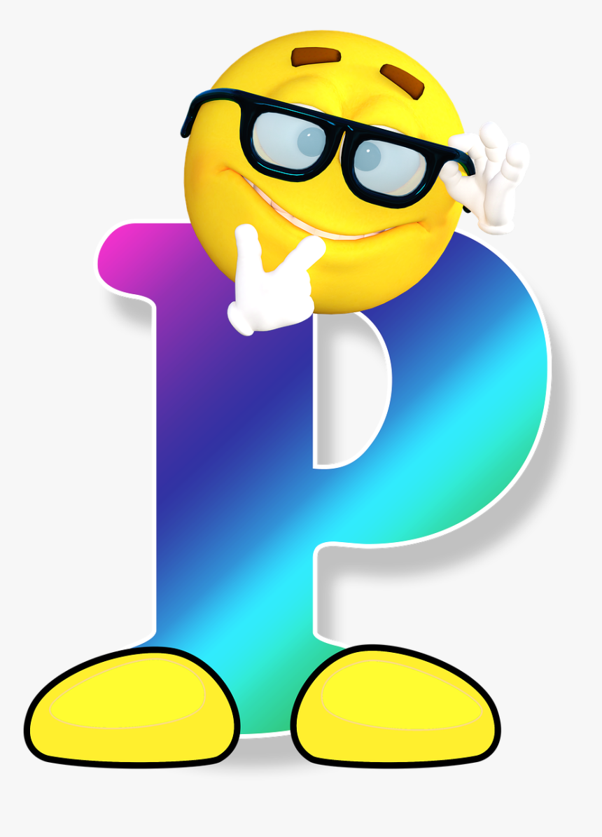 Letter A Alphabet Smiley Monogram Face Emoji, HD Png Download, Free Download