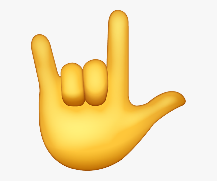 Rock Hand Emoji, HD Png Download, Free Download