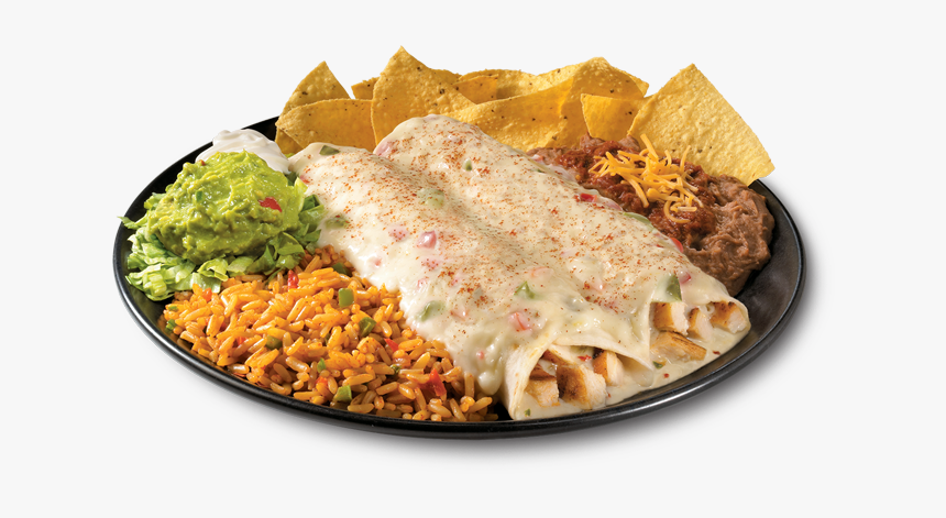 Taco Bueno Sour Cream Chicken Chilada Platter, HD Png Download, Free Download