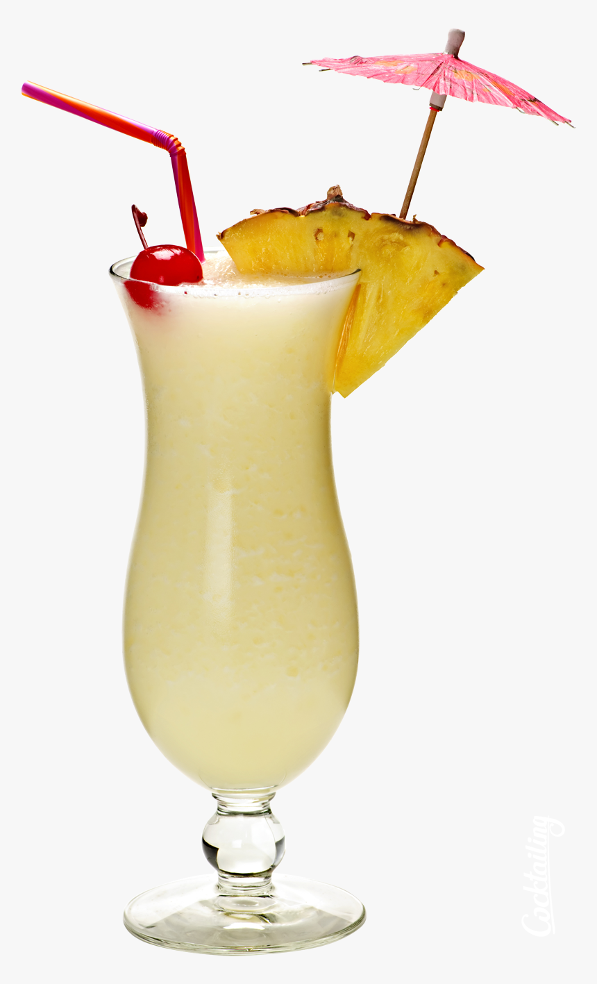 Clip Art Pina Colada Tequila - Pina Colada Cocktail, HD Png Download, Free Download