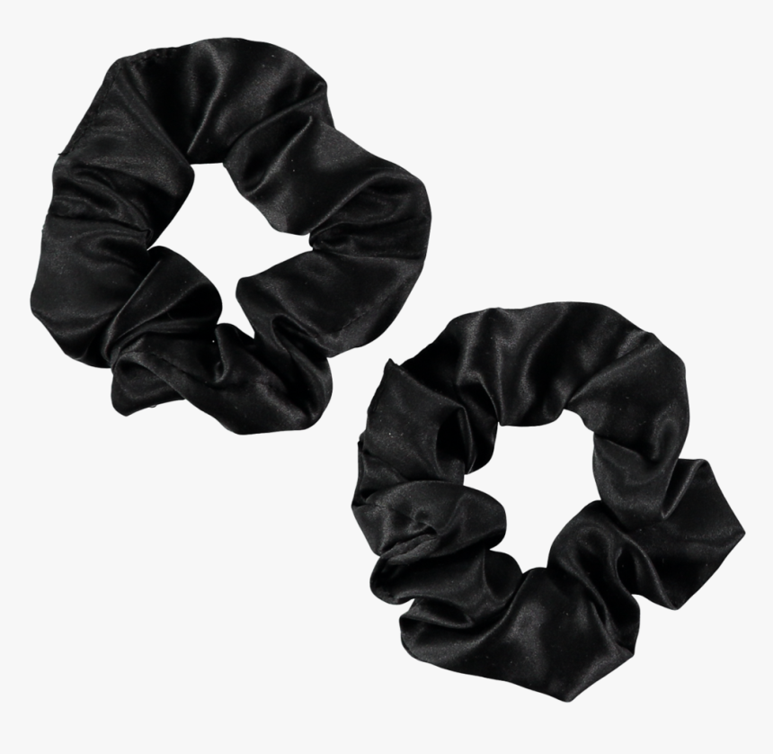 Black Silk Scrunchie, HD Png Download, Free Download