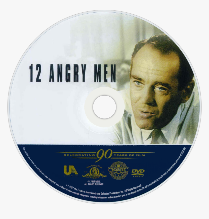 12 Angry Men Dvd Label, HD Png Download, Free Download