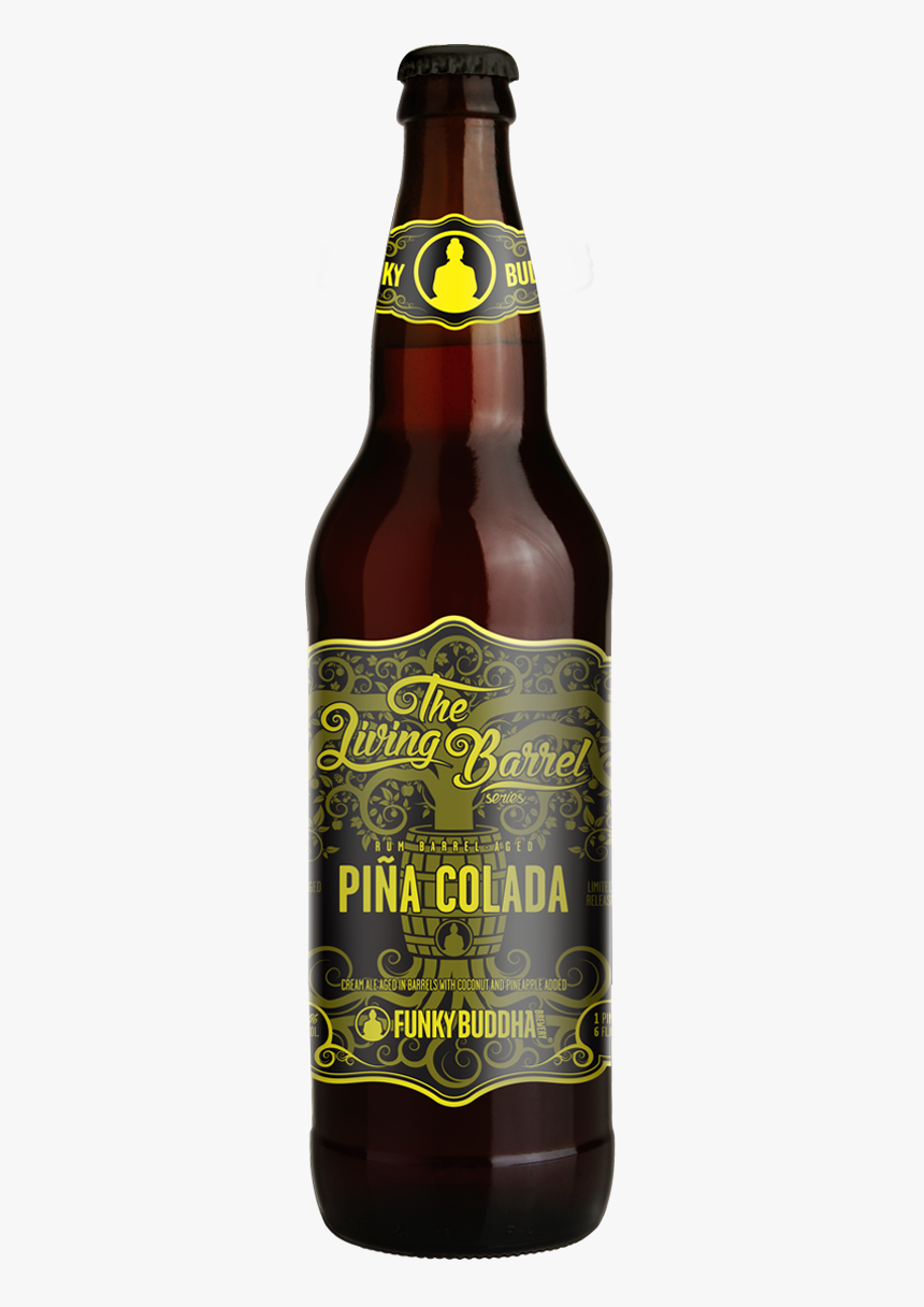 Rum Barrel-aged Piña Colada By Funky Buddha Brewery - Funky Buddha New Beer, HD Png Download, Free Download