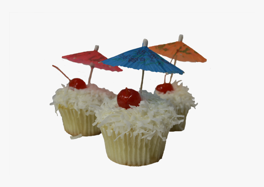 Pina Colada Cupcakes - Cupcake, HD Png Download, Free Download