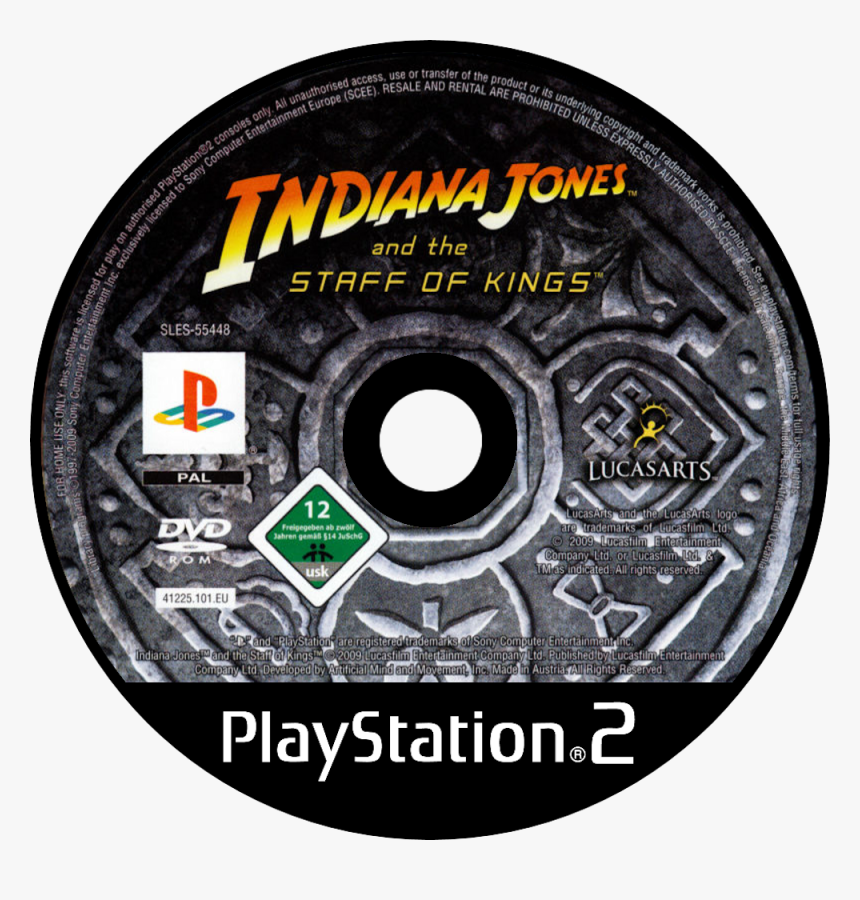 Ps2 Lego Indiana Jones Disc, HD Png Download, Free Download