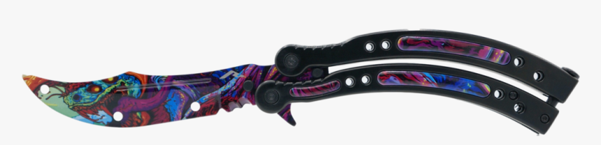 Butterfly Knife Hyper Beast, HD Png Download, Free Download