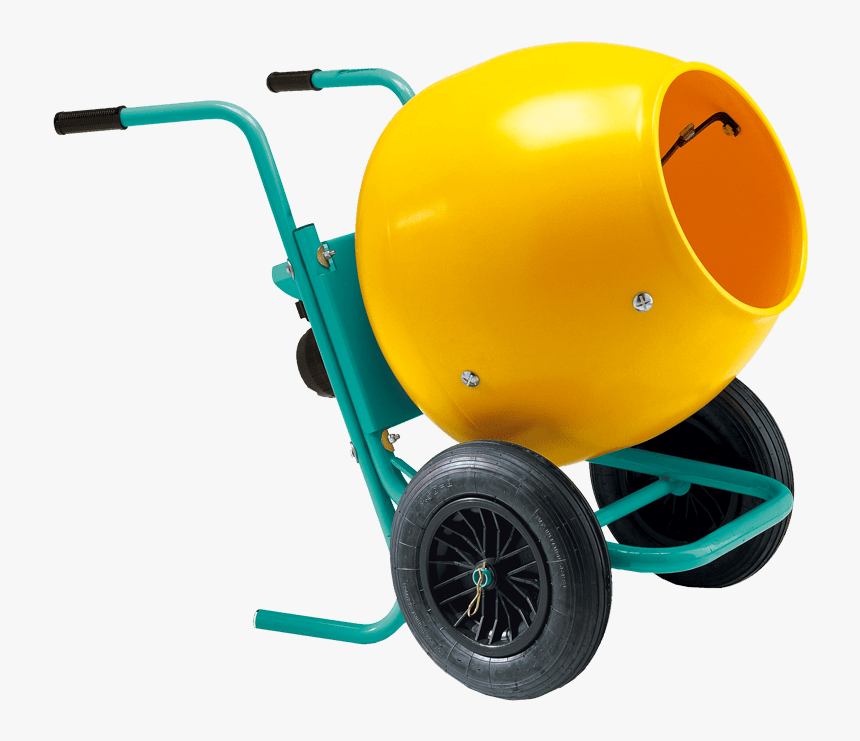 Portable Cement Mixer Transparent Image - Imer Wheelman, HD Png Download, Free Download