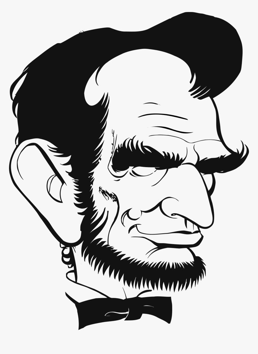 Cartoon Drawings Of Abraham Lincoln, HD Png Download, Free Download