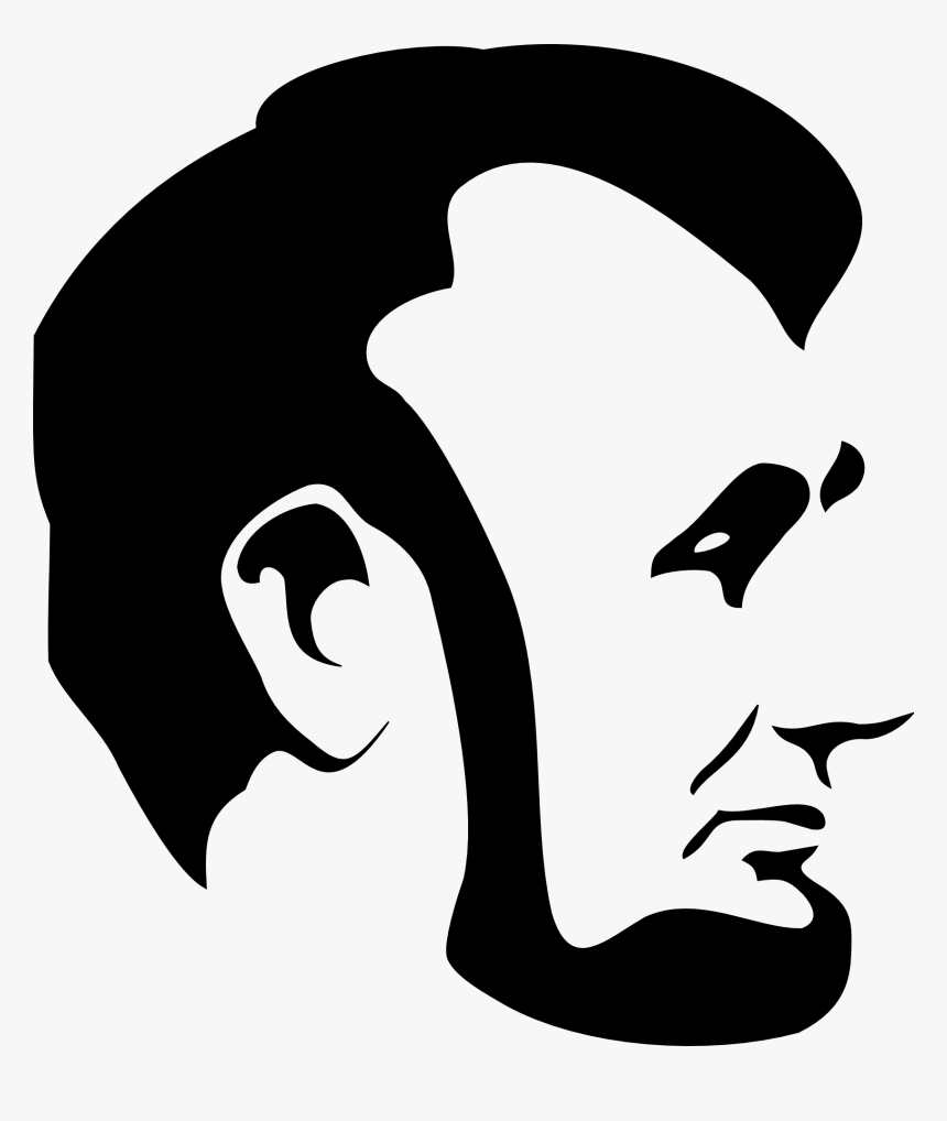 Abraham Lincoln Silhouette Png, Transparent Png, Free Download
