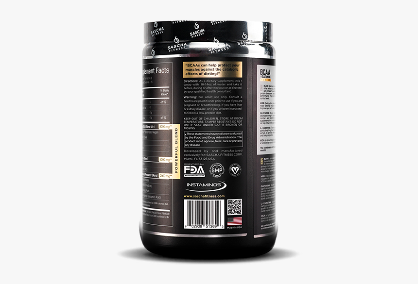 Sascha Fitness Bcaa Grape, HD Png Download, Free Download