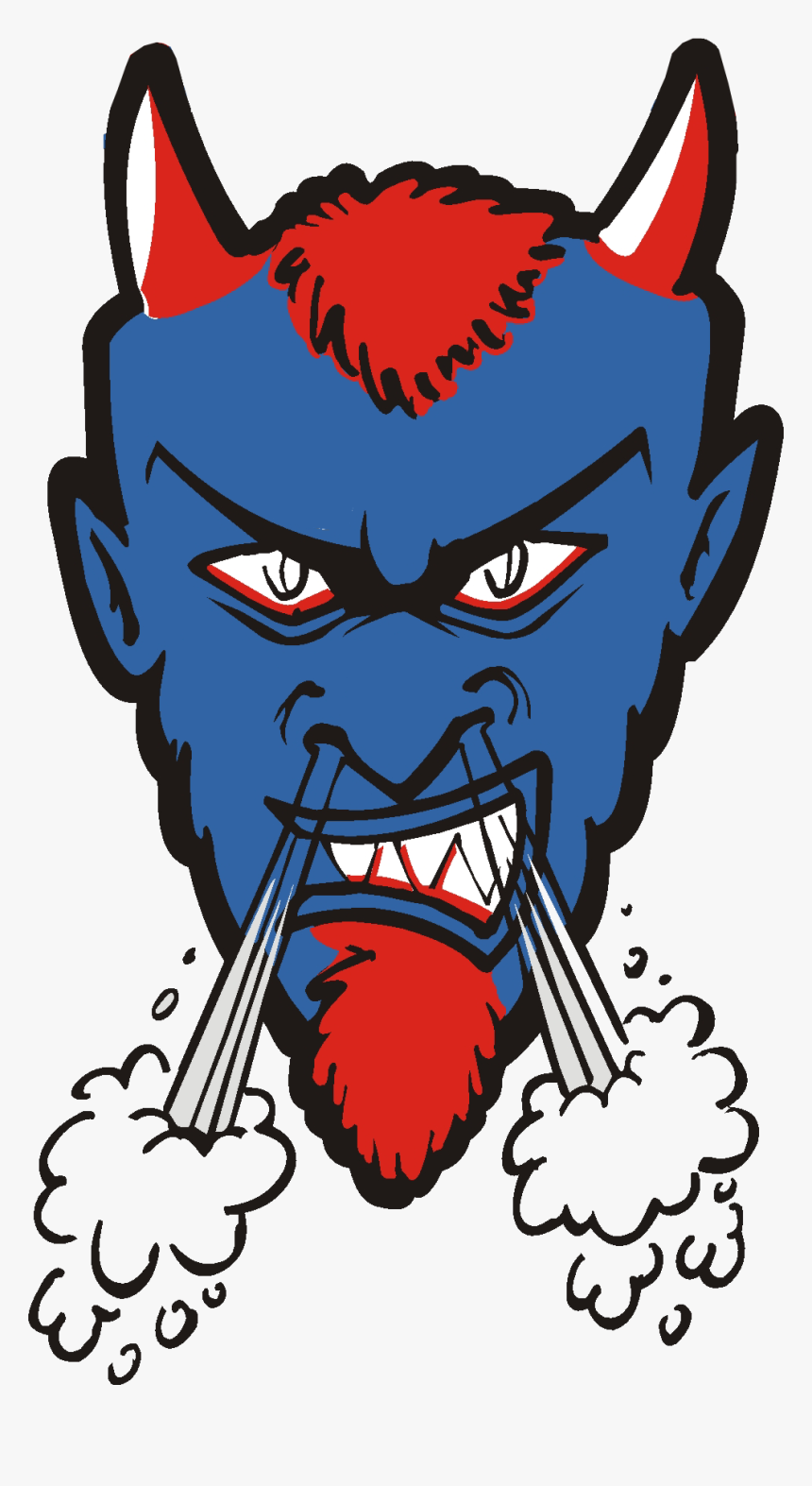 Devil Head Clip Art Hot Girls Wallpaper - Blue Devils Weiden Logo, HD Png Download, Free Download