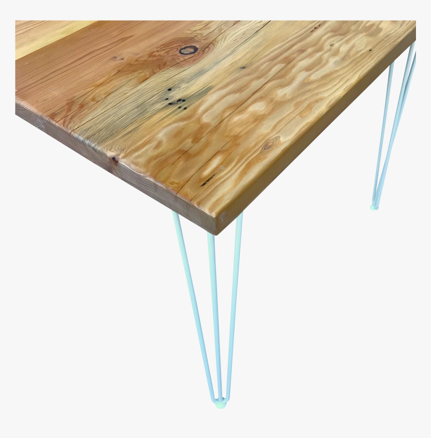 Square Reclaimed Wood Table - Coffee Table, HD Png Download, Free Download