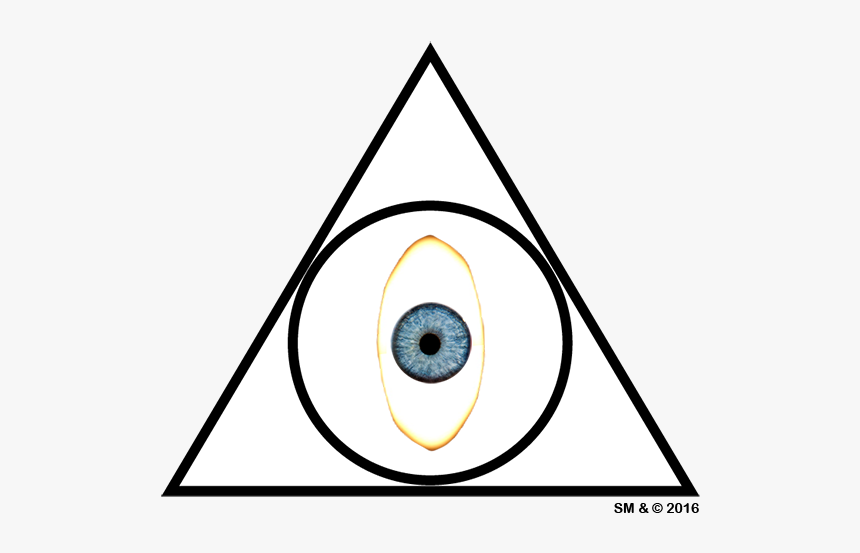 Illuminated Eye Of The Illuminati Church - Circle, HD Png Download, Free Download