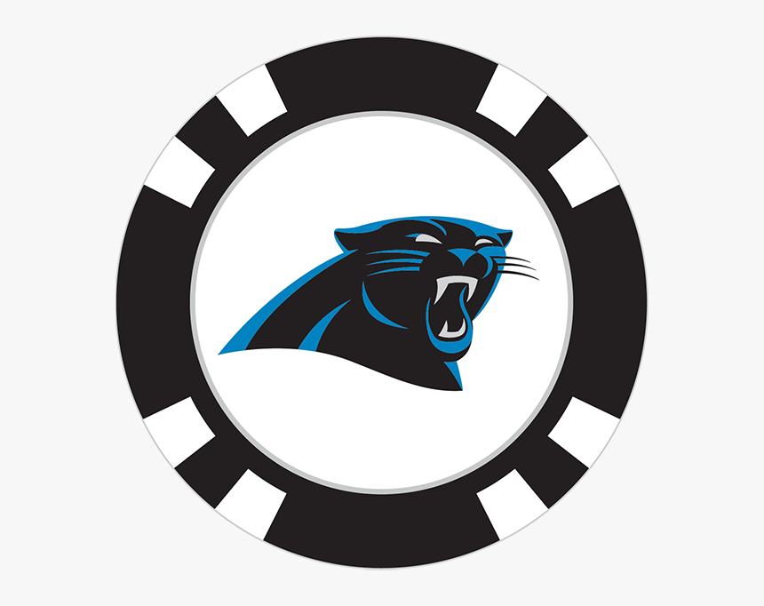 Carolina Panthers Poker Chip Ball Marker - New England Patriots Logo Circle, HD Png Download, Free Download