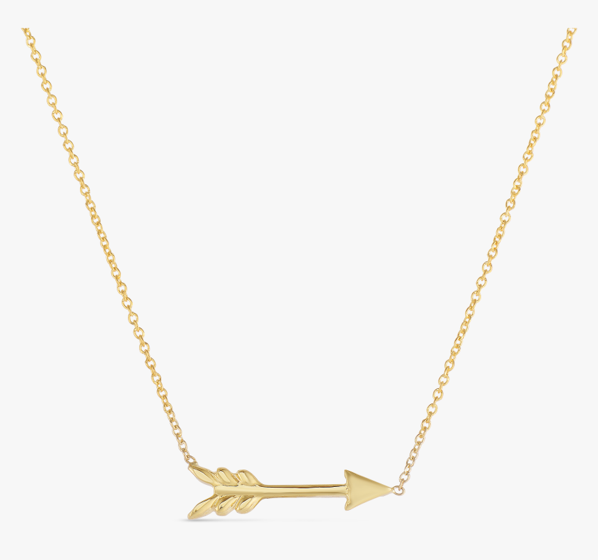 Yellow Arrow Tiny Treasure Pendant - Necklace, HD Png Download, Free Download