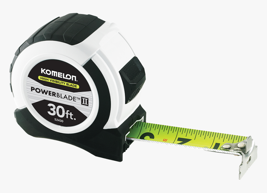 Komelon Tape Measure - Komelon 30ft Tape Measure, HD Png Download, Free Download