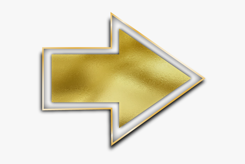 Gold Arrow Png, Transparent Png, Free Download