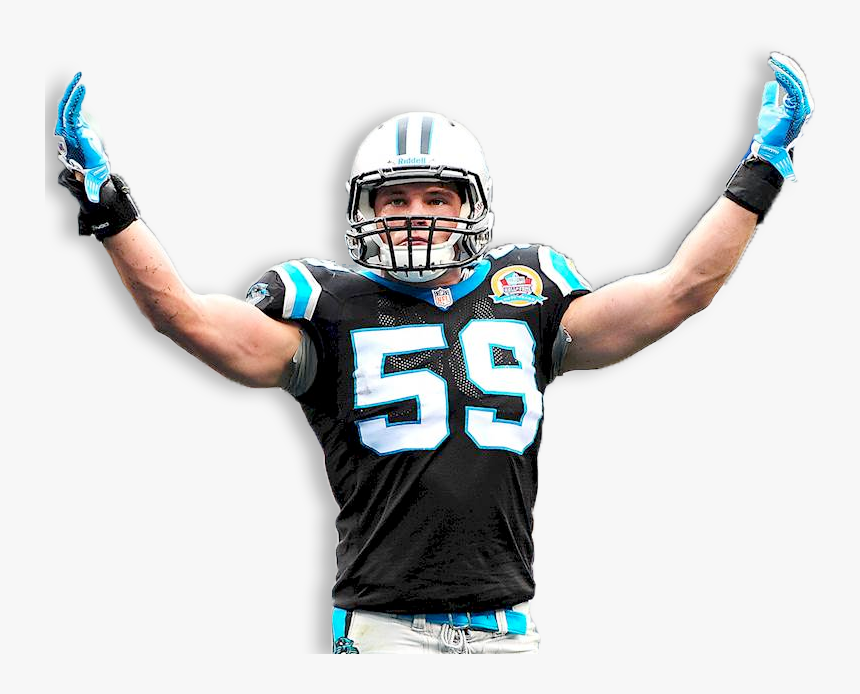 2014 Defensive Player Of The Year - Luke Kuechly Png, Transparent Png, Free Download