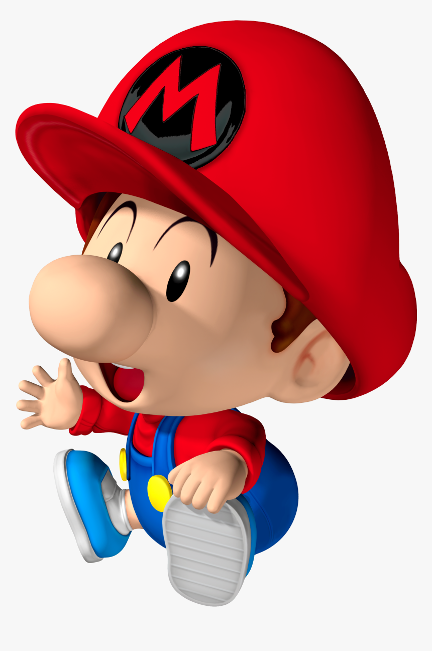 Baby Mario And Luigi - Super Mario Baby Mario, HD Png Download, Free Download