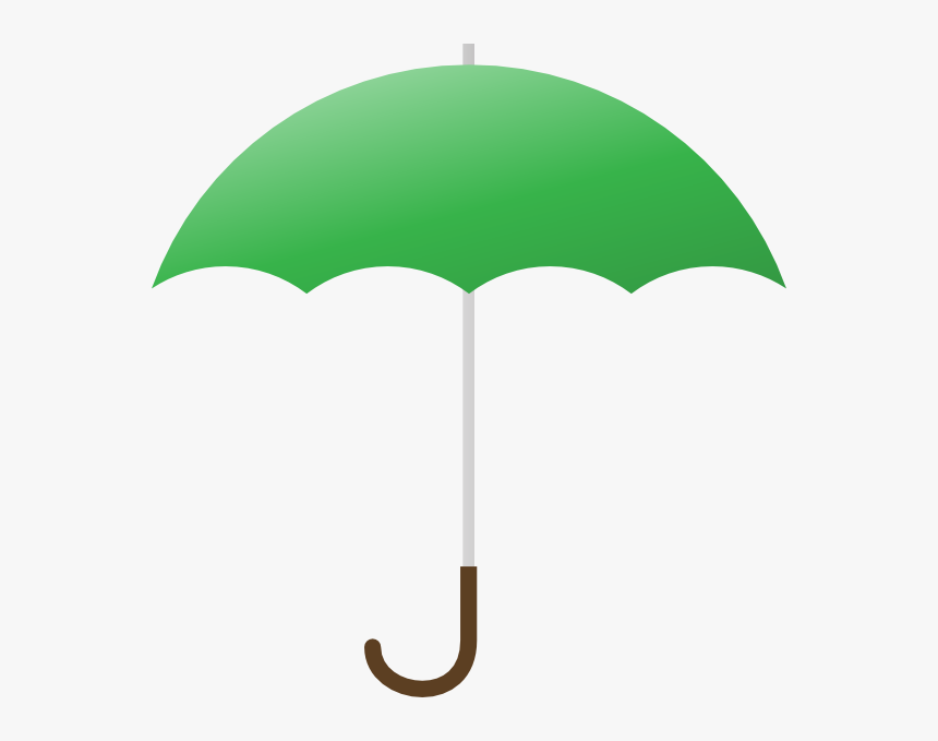 Transparent Beach Umbrella Clipart Png - Light Green Umbrella Transparent Background, Png Download, Free Download