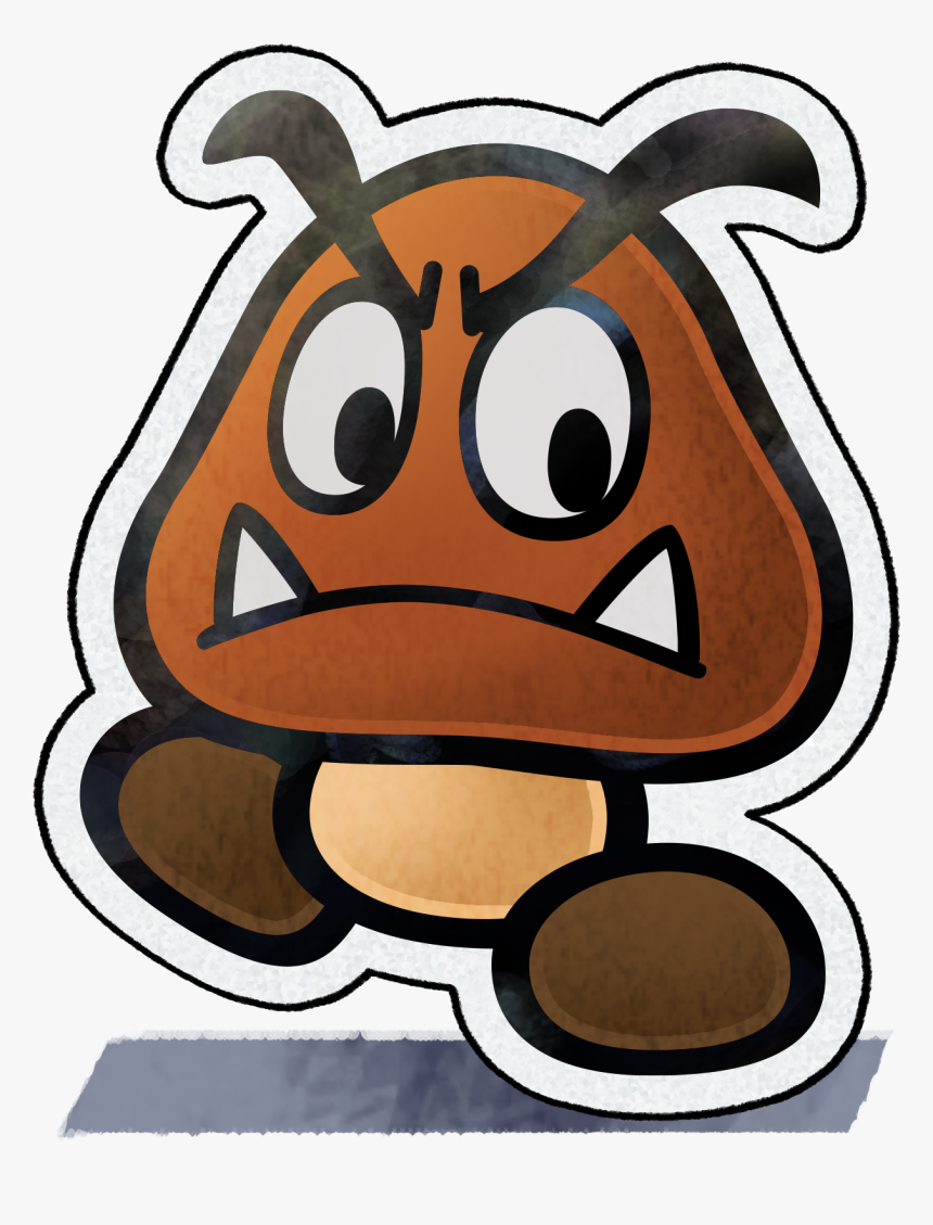 Paper Goomba, HD Png Download, Free Download