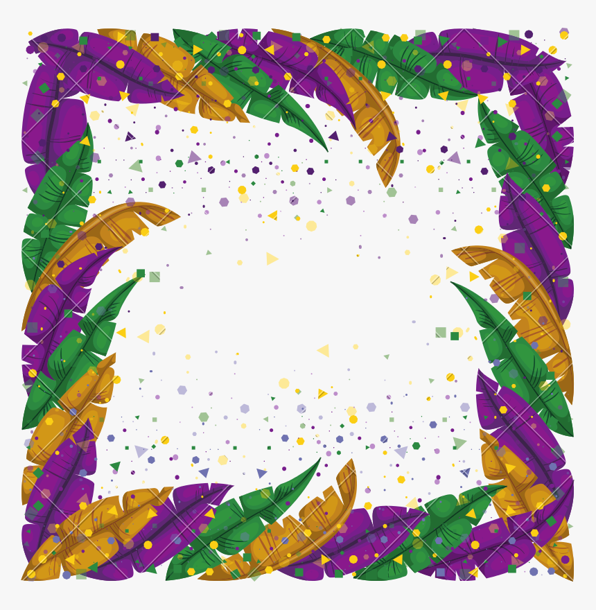 Clip Art Mardi Gras Background - Mardi Gras Transparent Png, Png Download, Free Download