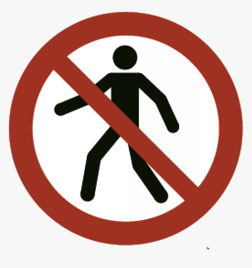 Prohibido El Paso Png - No Unauthorized Persons Beyond This Point Signs, Transparent Png, Free Download