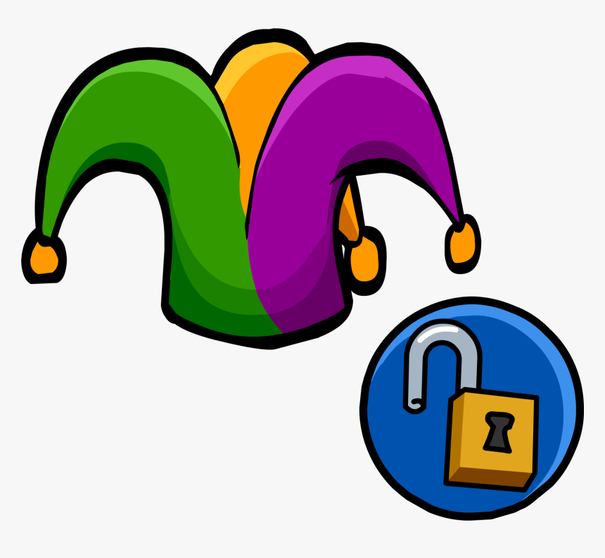 Court Jester Hat Unlockable Icon - Jester Hat Clipart, HD Png Download, Free Download