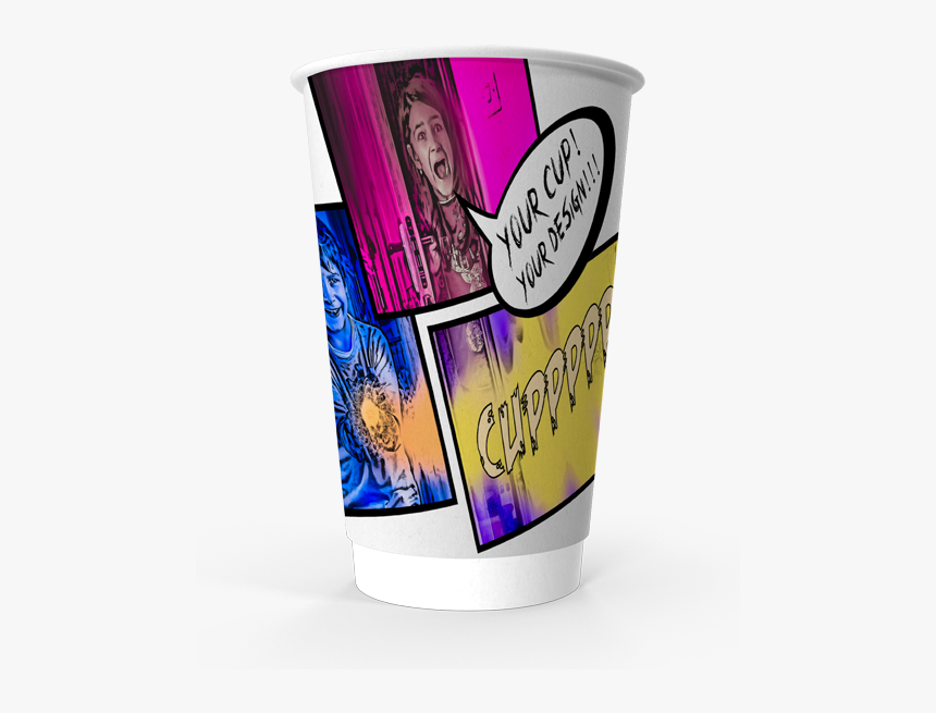 Double Wall Paper Cup 16oz - Cup, HD Png Download, Free Download