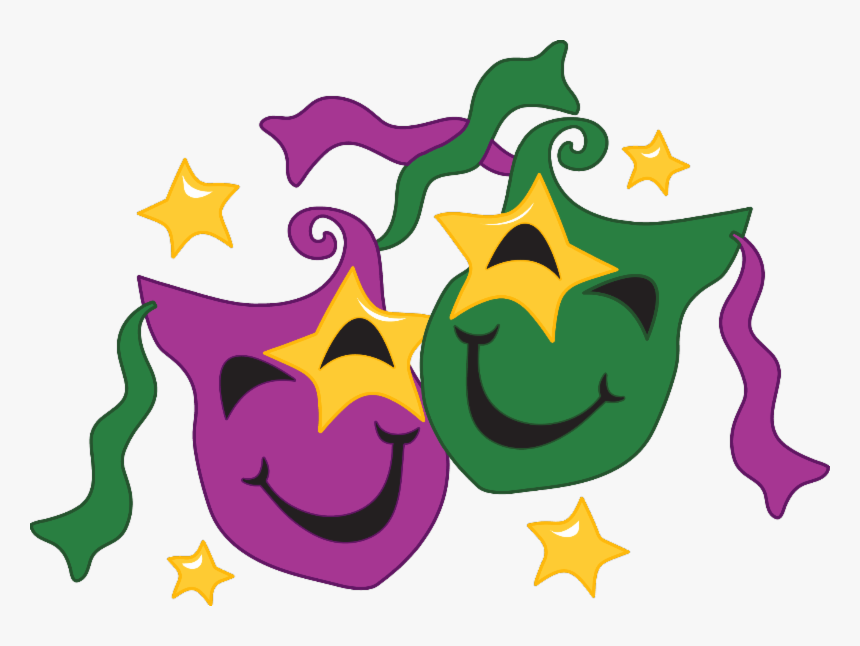 New Orleans Clip Art - Clip Art Mardi Gras, HD Png Download, Free Download