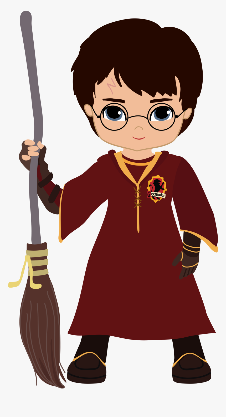 Harry Potter Clip Art Cartoon - Harry Potter Clipart, HD Png Download, Free Download