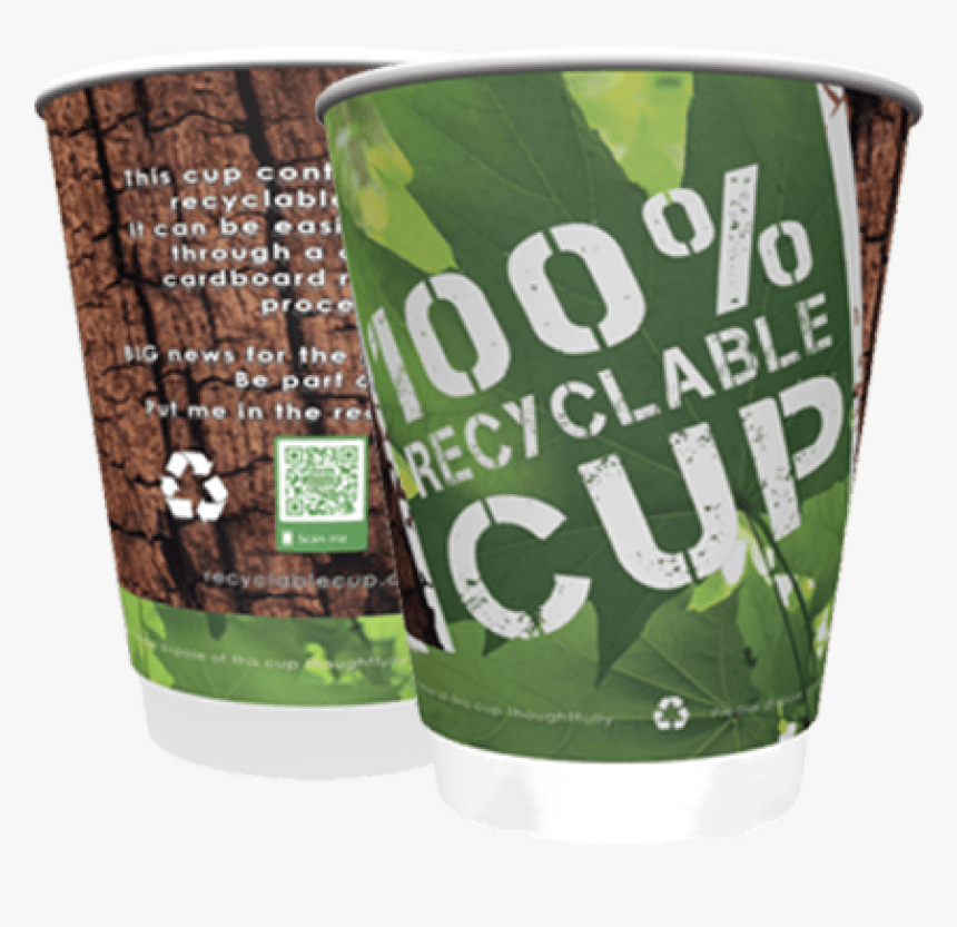 500 X 12oz 100% Recyclable Cup Double Walled - Juicebox, HD Png Download, Free Download