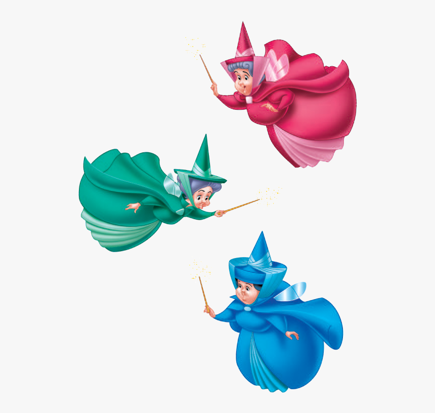 Princess Aurora Disney Fairies Thistletwit The Sleeping - Sleeping Beauty Fairies Png, Transparent Png, Free Download