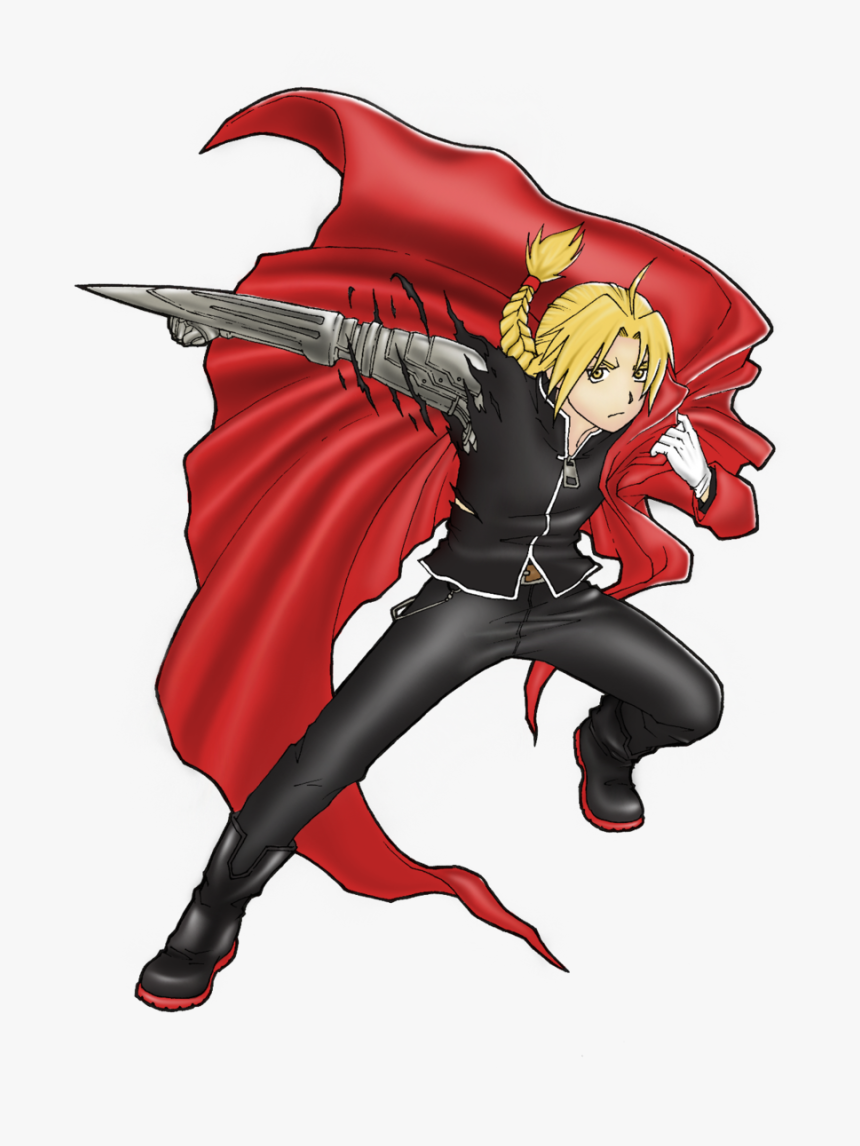 Fullmetal Alchemist By Hinotsuki - Full Body Fullmetal Alchemist Brotherhood Edward, HD Png Download, Free Download
