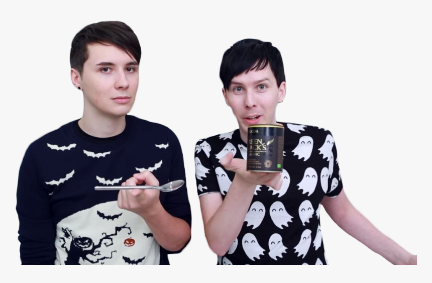 Transparent Dan And Phil Pngs Some Halloween Baking - Transparent Dan And Phil, Png Download, Free Download