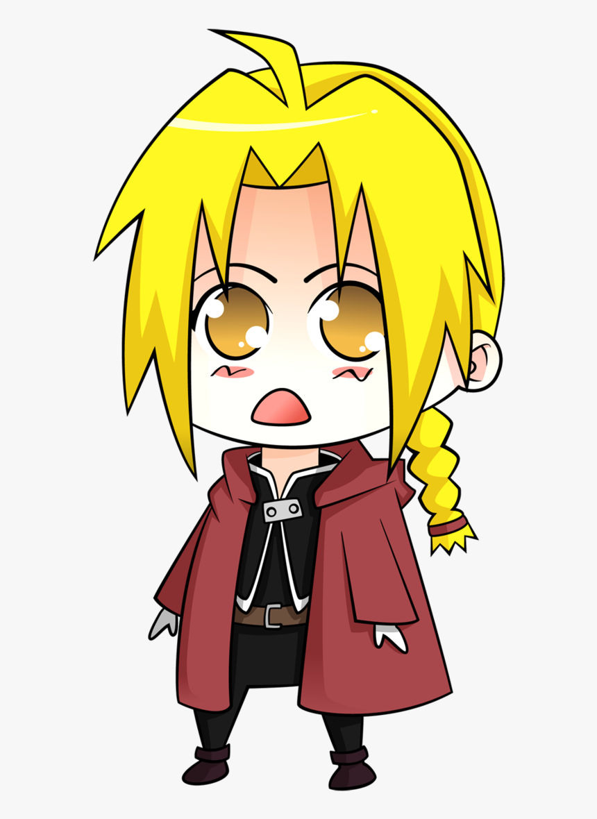 Transparent Edward Elric Png - Full Metal Alchemist Chibi, Png Download, Free Download