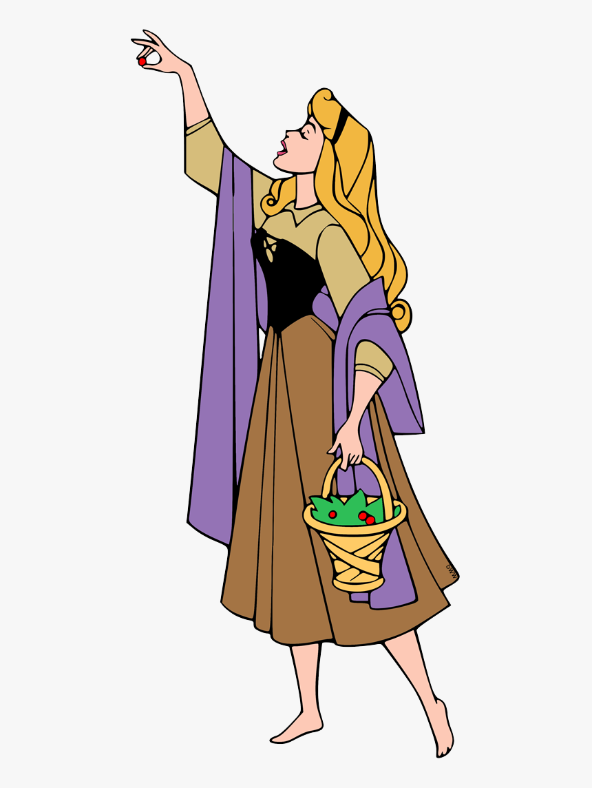 Transparent Aurora Clipart - Briar Rose Clipart, HD Png Download, Free Download