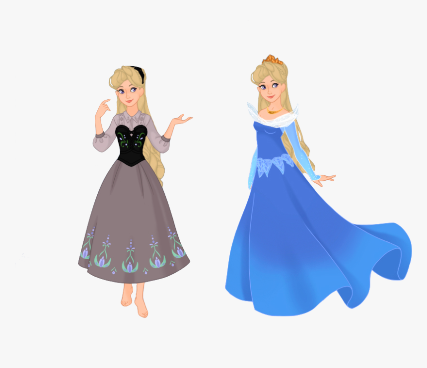 Digital Sleeping Beauty Clipart - Female Fairy Tale Characters, HD Png Download, Free Download