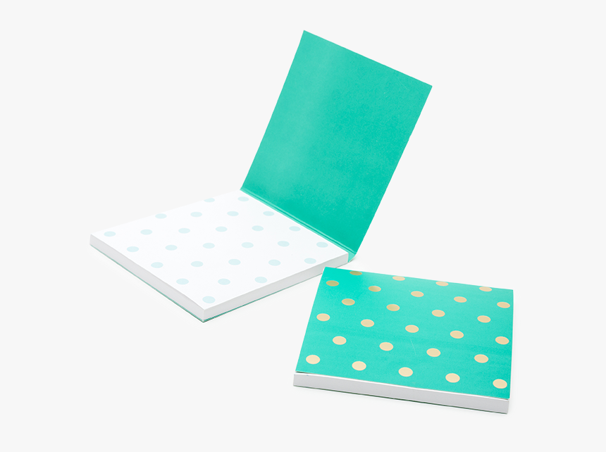 Shimmer Teal - Sticky Notes - Polka Dot Sticky Notes, HD Png Download, Free Download