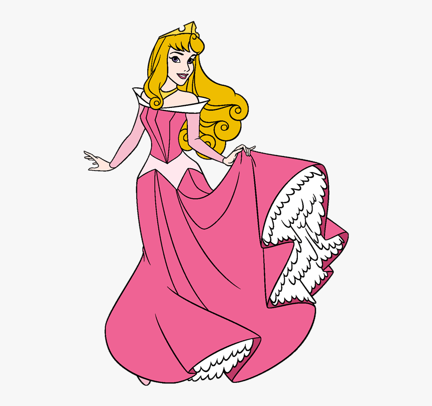 Free Download Aurora Pink Dress Clipart Princess Aurora - Disney Princess Aurora Drawing, HD Png Download, Free Download