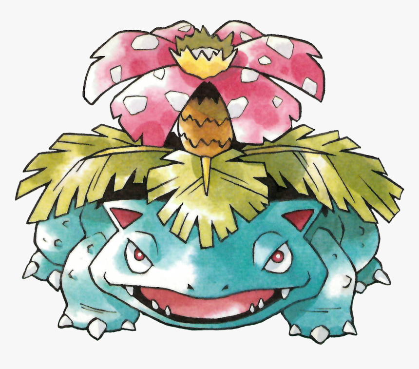 003venusaur Rg - Venusaur Ken Sugimori, HD Png Download, Free Download