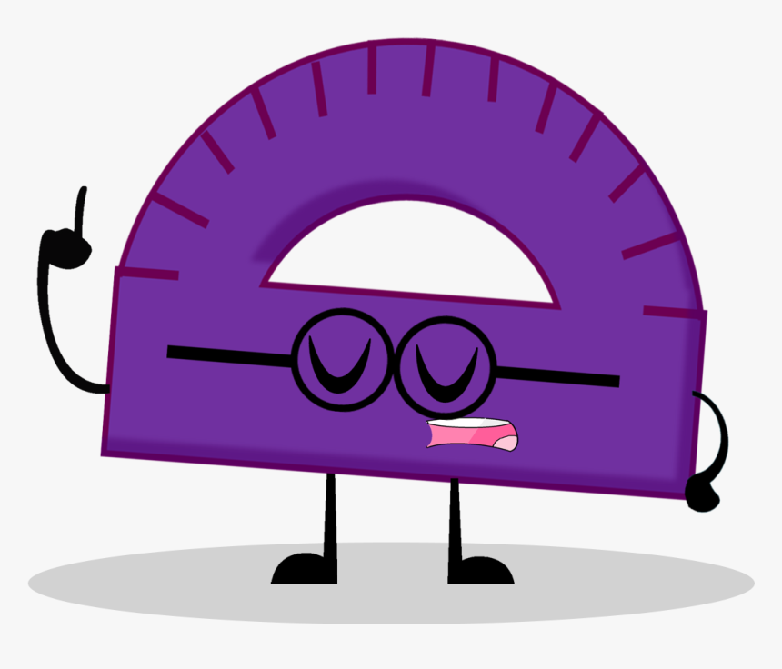 Purple Protractor Clipart , Png Download - Protractor Clip Art, Transparent Png, Free Download